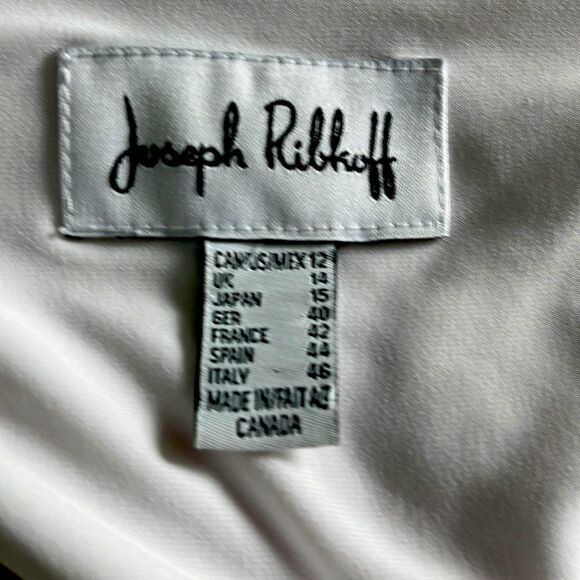 Joseph Ribkoff Split Front /Sides Sheer Size Overlay Gorgeous - Picture 4 of 12